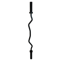 LIFTUP OLYMPIC PREACHER WEIGHT LIFTING ROD BLACK 4-FEET