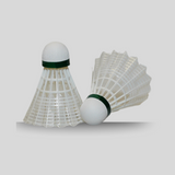 FG DON BADMINTON SHUTTLECOCK  PLASTIC (PACK-6 WHITE)