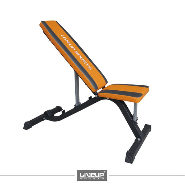 LIVE UP ADJUSTABLE HOME GYM WEIGHT BENCH LS-1215