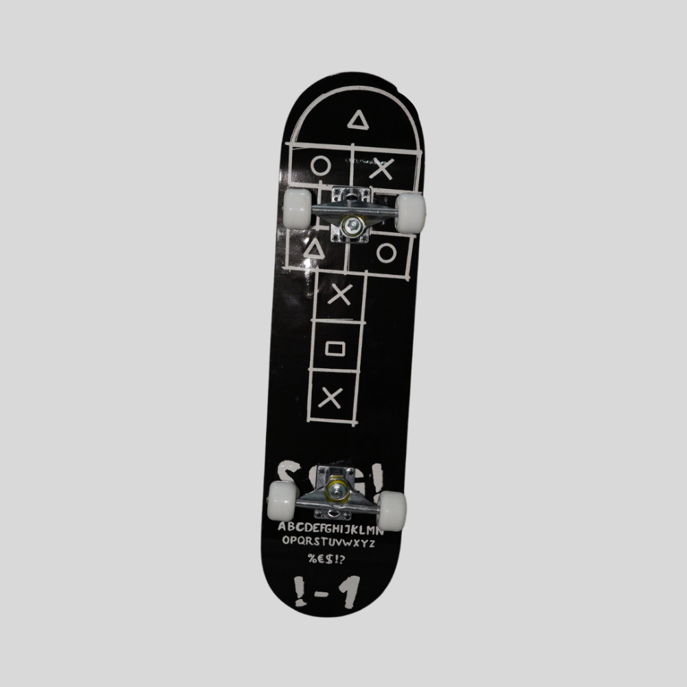 A To Z Professional Skateboard 31 Inch & Width 8 inches (20.3 cm) | Premium Complete Skate Board