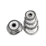 GYM WEIGHTLIFTING STAINLESS STEEL PLATES 2 KG