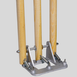 A GRADE WOODEN SPRING WICKET WITH HEAVY BASE SPORTS NATION