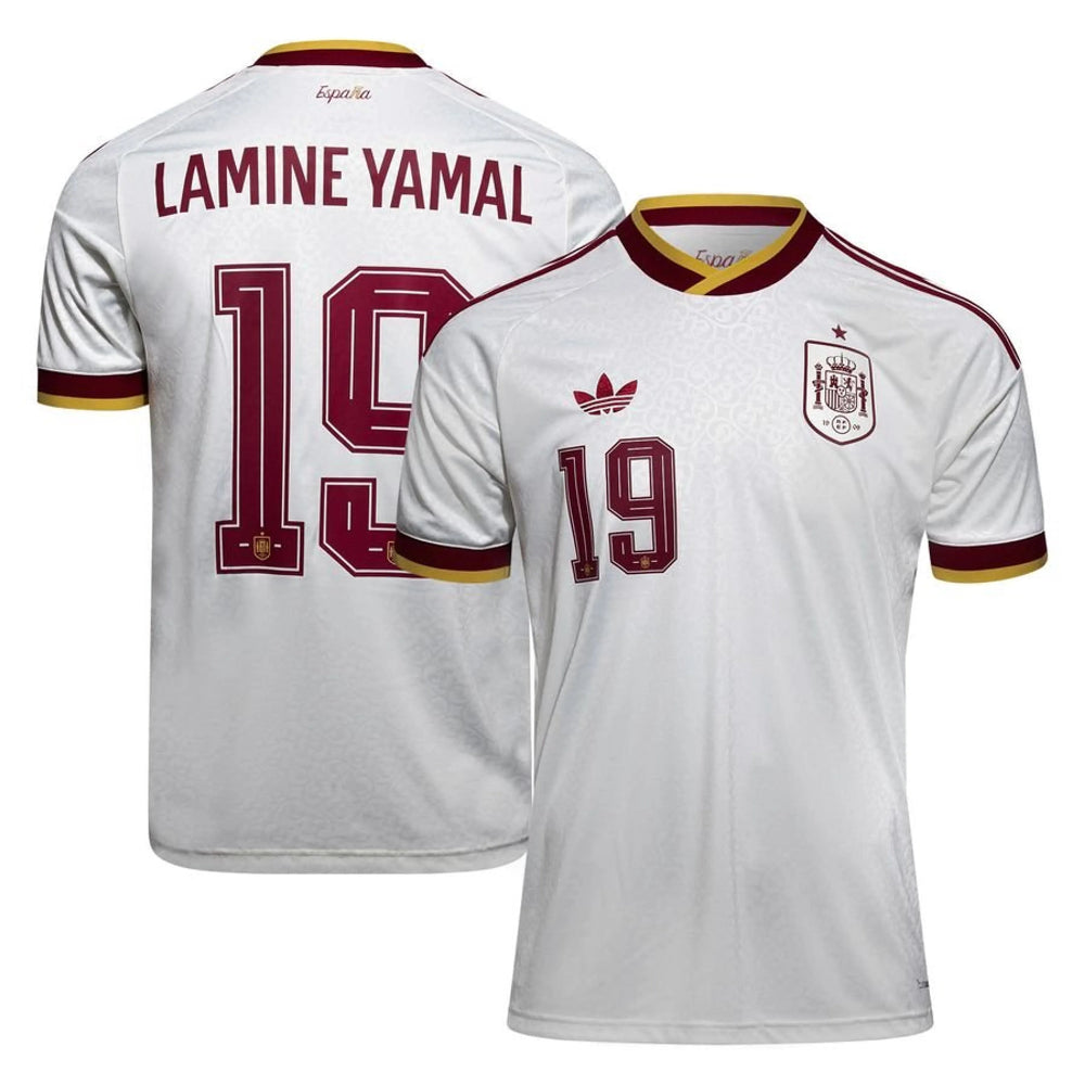 Adidas Spain Lamine Yamal Jersey 2026 | World Cup Away Football Shirt #19 / Buy Sports Nation Pakistan