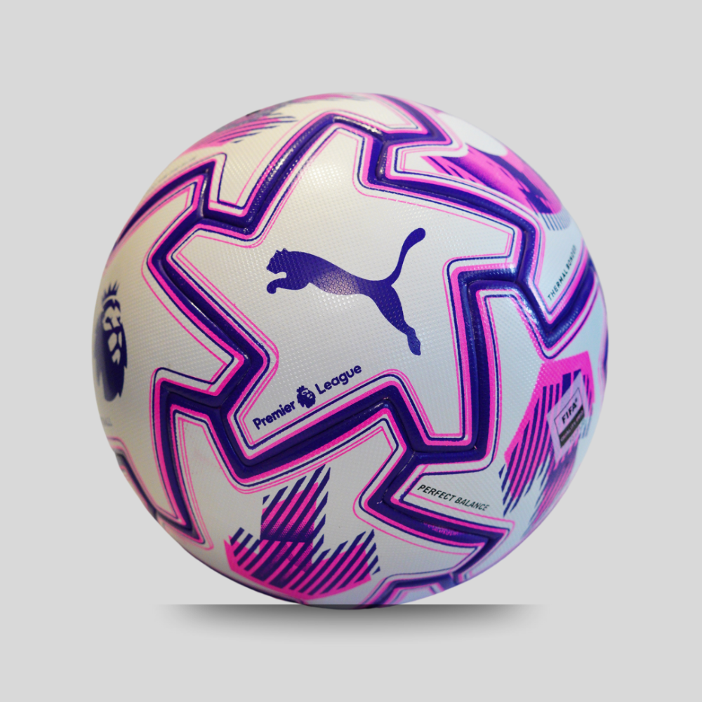 PUMA ORBITA ULTIMATE PREMIER LEAGUE BALL PROFECT BLANCES 2025-2026 FOOTBALL PASTED