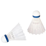 TRUMP BADMINTON SHUTTLECOCK  PLASTIC (PACK-6 WHITE)