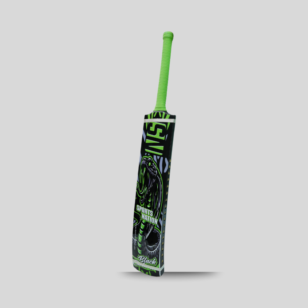 Sports Nation Black Cobra Cricket Tape Ball Bat