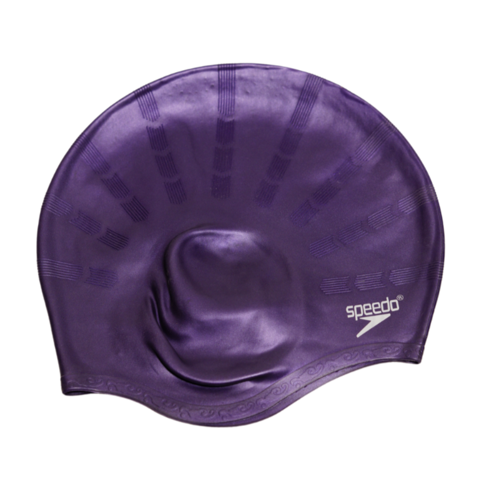 SWIMMING CAP SILICON EAR UNISEX
