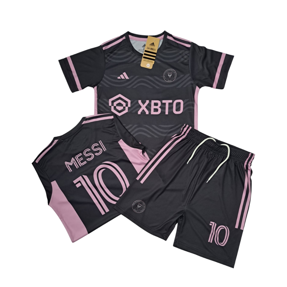ADIDAS INTER MIAMI MESSI AWAY JERSEY FOOTBALL KIT KIDS – Sports Nation