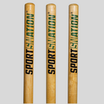 WOODEN SPRING WICKET WITH BASE SPORTS NATION