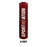 SPORT NATION HANGING BOXING BAG 5 FEET UNFILLED