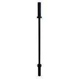 LIFTUP OLYMPIC WEIGHT LIFTING FITNESS ROD BLACK 7-FEET 16 KG