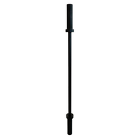 LIFTUP OLYMPIC WEIGHT LIFTING FITNESS ROD 4 FEET BLACK