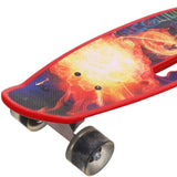 SKATE BOARD FIBER WITH HANDLE