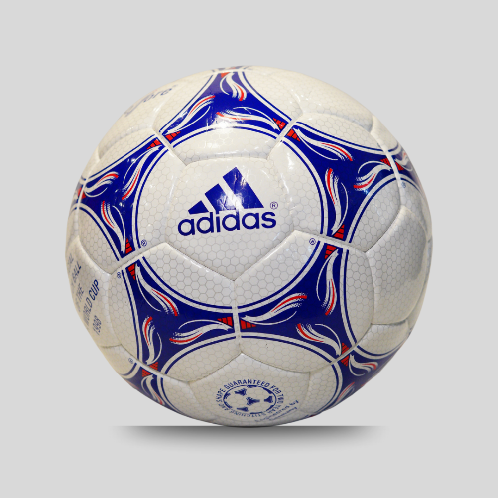 ADIDAS TRICOLORE FRANCE FIFA WORLD CUP 1998 OFFICAL FOOTBALL MATCH BALL