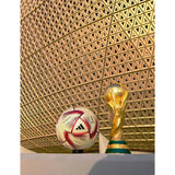 ADIDAS FIFA WORLD CUP FINAL QATAR 2022 Al HILM GOLD FOOTBALL