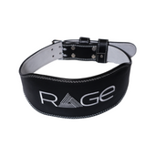 RAGE WEIGHTLIFTING BELT SPLIT LEATHER 6"INCH