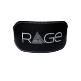 RAGE WEIGHTLIFTING BELT SPLIT LEATHER 6"INCH