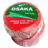 OSAKA PVC CRICKET TAPE RED PACK OF 10