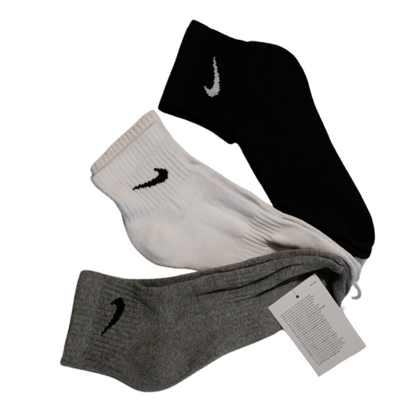 SOCKS NIKE EVERYDAY QUARTER 3 IN 1 MIX