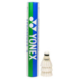 YONEX FEATHER BADMINTON SHUTTLECOCK (PACK-12 WHITE)