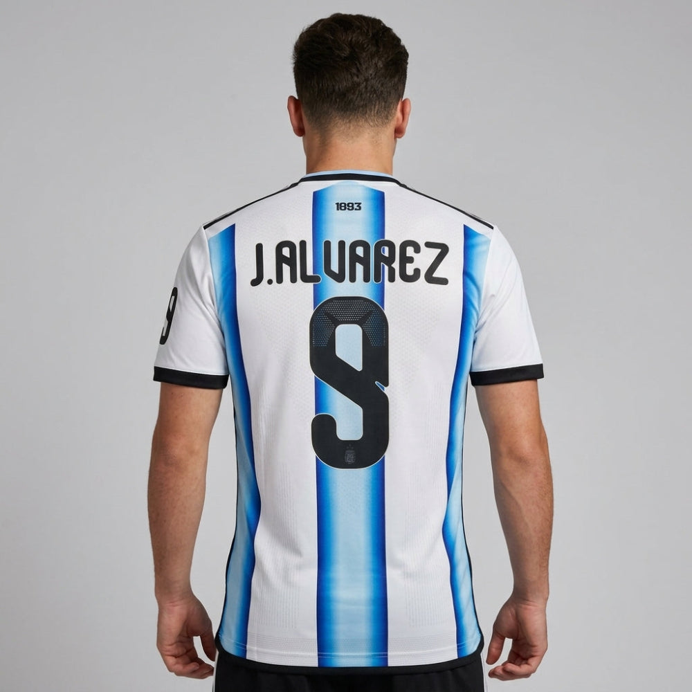 Adidas Argentina J. Alvarez Football Shirt World Cup 2026 Jersey | Buy Now