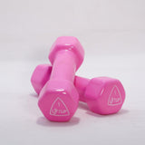 LIFTUP VINYL WEIGHT LIFTING DUMBBELLS PAIR 1 KG