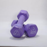 LIFTUP VINYL WEIGHT LIFTING DUMBBELLS PAIR 2 KG