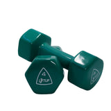 LIFTUP VINYL WEIGHT LIFTING DUMBBELLS PAIR 4 KG