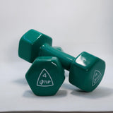 LIFTUP VINYL WEIGHT LIFTING DUMBBELLS PAIR 4 KG