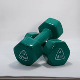 LIFTUP VINYL WEIGHT LIFTING DUMBBELLS PAIR 4 KG