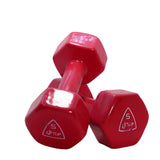 LIFTUP VINYL WEIGHT LIFTING DUMBBELLS PAIR 5 KG