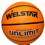 WELSTAR UNLIMITED OFFICIAL BASKETBALL SIZE 7 INDOOR/OUTDOOR