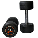 LIFTUP RUBBER WEIGHT LIFTING DUMBBELLS PAIR 4 KG