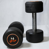 LIFTUP RUBBER WEIGHT LIFTING DUMBBELLS PAIR 4 KG