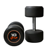 LIFTUP RUBBER WEIGHT LIFTING DUMBBELLS PAIR 10 KG