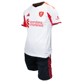 ADIDAS LFC SALAH FOOTBALL KIT ADULTS OR 2025-2026
