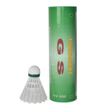 GS TOURNAMENT NYLON BADMINTON SHUTTLECOCK PLASTIC (PACK-6 WHITE)