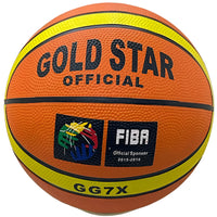 GOLD STAR GG7X  BASKETBALL FIBA APPROVED SIZE 7 INDOOR/OUTDOOR