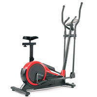 LIFE STYLE FITNESS MAGNETIC ELLIPTICAL TRAINER & EXERCISES JS909-EAP