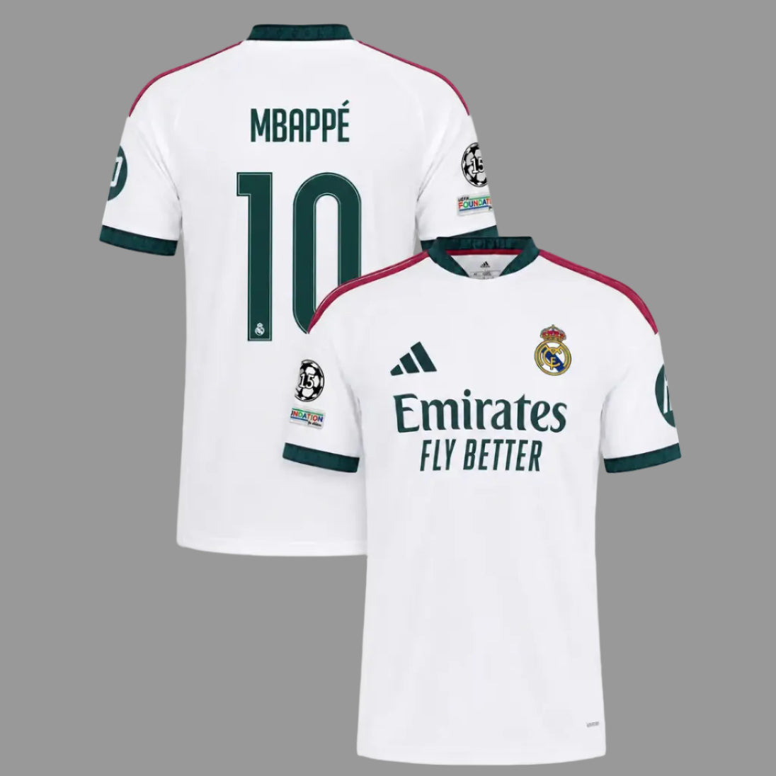 Real Madrid 2026–27 Home Football Shirt – Kylian Mbappé (Embroidered Jersey) Buy Sports Nation Pakistan
