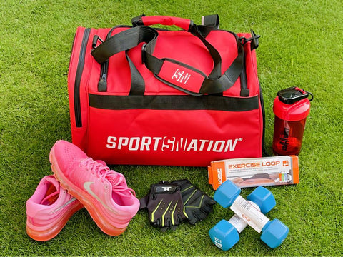 Training Bags Sports Nation Red