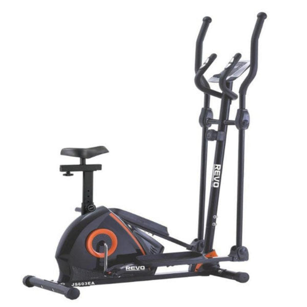 REVO FITNESS MAGNETIC ELLIPTICAL TRAINER & EXERCISES JS603-EA