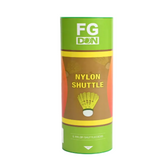 FG DON BADMINTON SHUTTLECOCK  PLASTIC (PACK-6 WHITE)