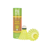 FG DON BADMINTON SHUTTLECOCK  PLASTIC (PACK-6 WHITE)