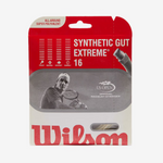 WILSON SYNTHETIC LONG TENNIS RACKET EXTREME GUT 16