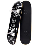 A To Z Professional Skateboard 31 Inch & Width 8 inches (20.3 cm) | Premium Complete Skate Board