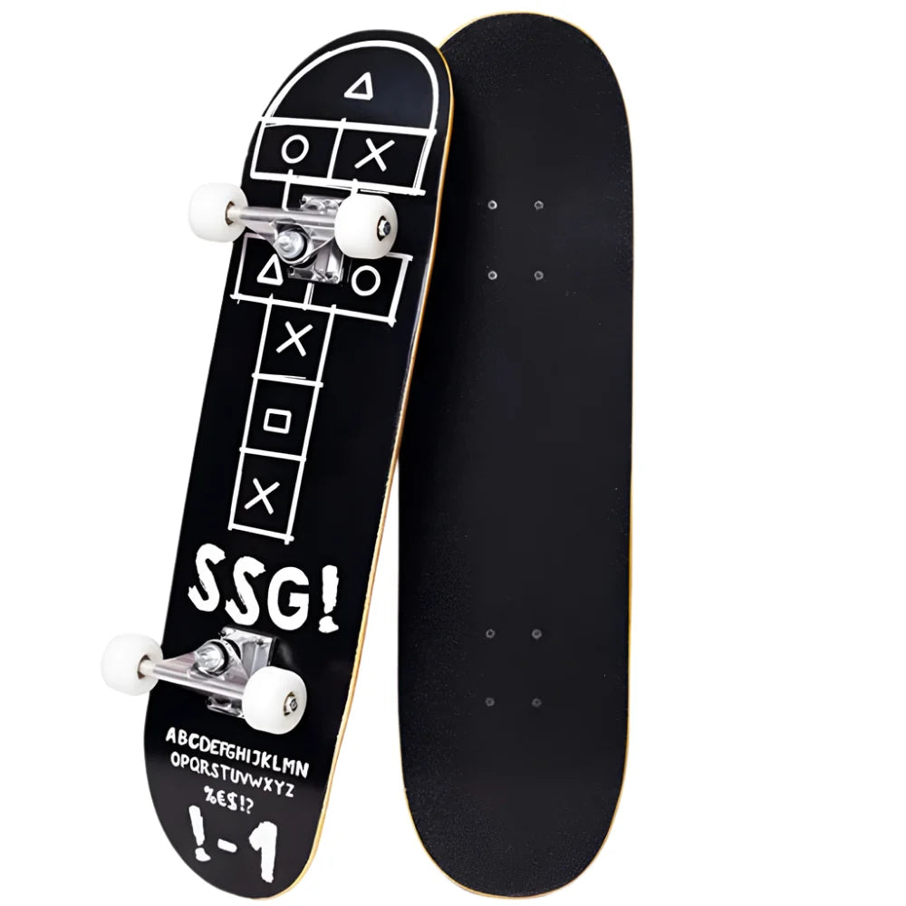 A To Z Professional Skateboard 31 Inch & Width 8 inches (20.3 cm) | Premium Complete Skate Board