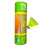 FG DON BADMINTON SHUTTLECOCK  PLASTIC (PACK-6 YELLOW)