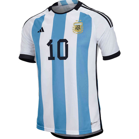Adidas Lionel Messi Argentina Home Jersey Shirt Messi