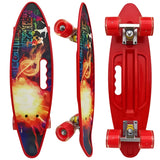 SKATE BOARD FIBER WITH HANDLE